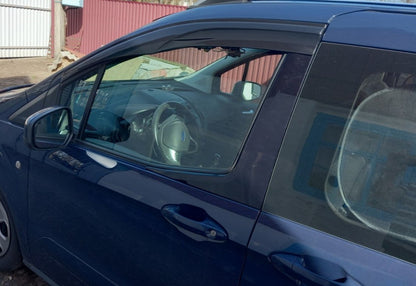 Window Deflectors (2 pcs, Sunplex Sport) for Ford Courier 2014-2023 - image 2