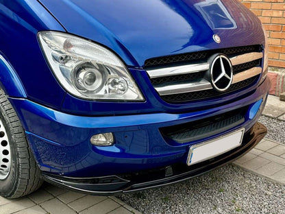 Front lip 2006-2013 (ABS) for Mercedes Sprinter W906 2006-2018 - image 1