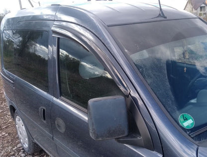 Window Deflectors (2 pcs, Sunplex Sport) for Opel Combo 2002-2012 - image 2