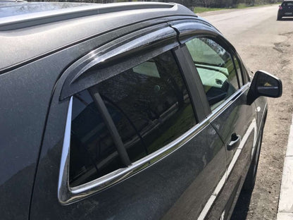 Window Deflectors (4 pcs, Sunplex Sport) for Opel Mokka 2012-2021 - image 3