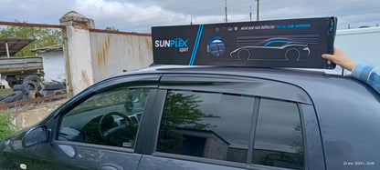 Window Deflectors (4 pcs, Sunplex Sport) for Hyundai Getz 2002- - image 7