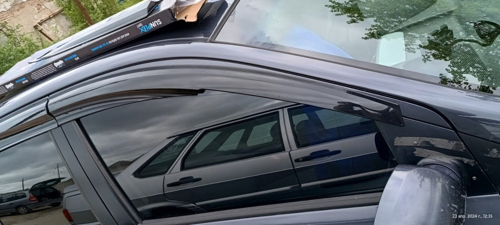 Window Deflectors (4 pcs, Sunplex Sport) for Hyundai Getz 2002- - image 8