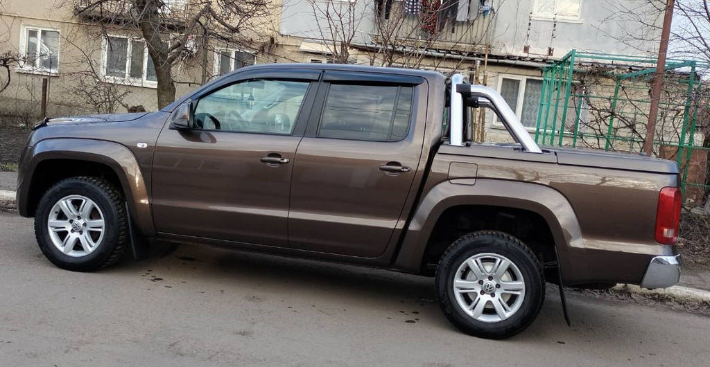 Window Deflectors (4 pcs, Sunplex Sport) for Volkswagen Amarok 2010-2022 - image 7