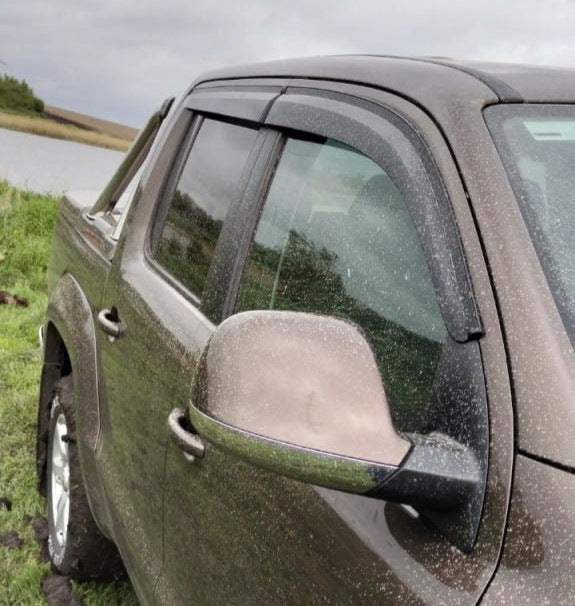 Window Deflectors (4 pcs, Sunplex Sport) for Volkswagen Amarok 2010-2022 - image 8