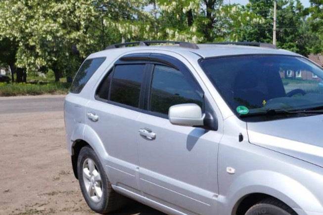 Windbreakers (4 pcs., Sunplex Sport) for Kia Sorento I BL 2002-2009 - Reelken Auto