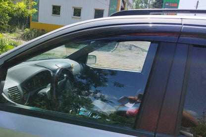 Window Deflectors (4 pcs, Sunplex Sport) for Kia Sorento I BL 2002-2009 - image 6