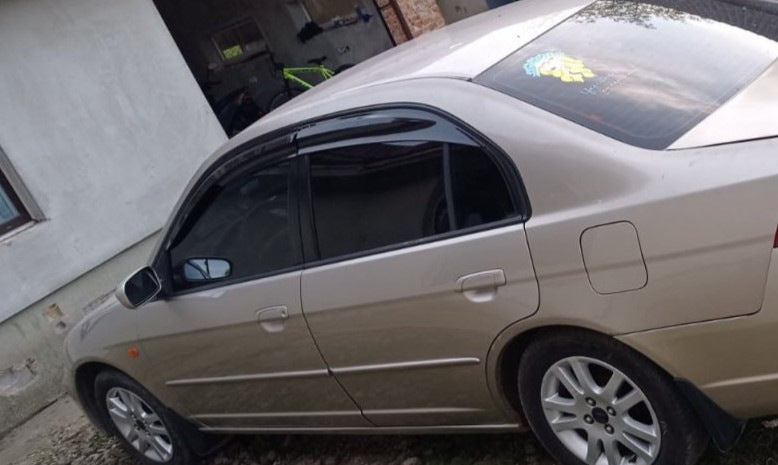 Window Deflectors (4 pcs, Sunplex Sport) for Honda Civic Sedan VII 2001-2006 - image 7