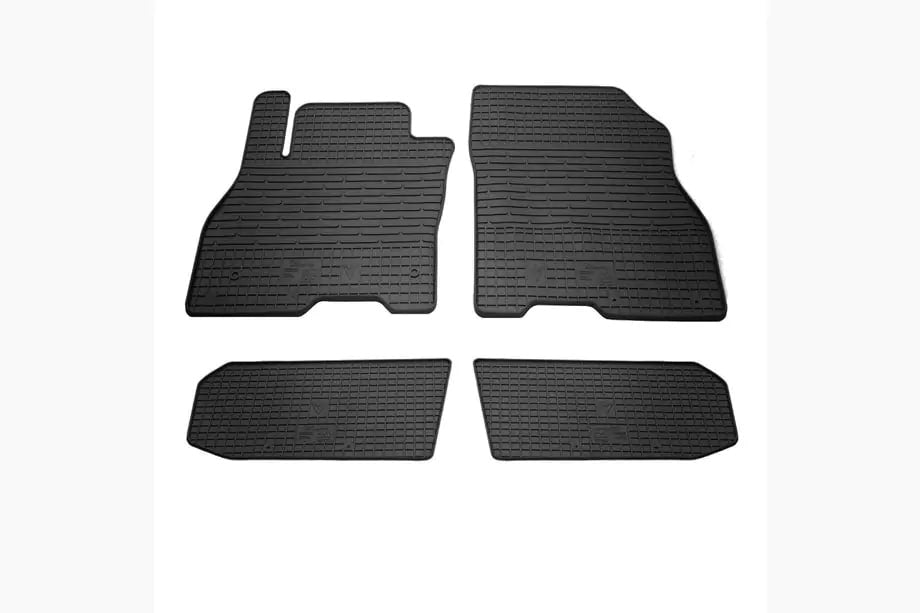 Rubber Floor Mats (4 pcs, Stingray Premium) for Nissan Leaf 2017- - image 1