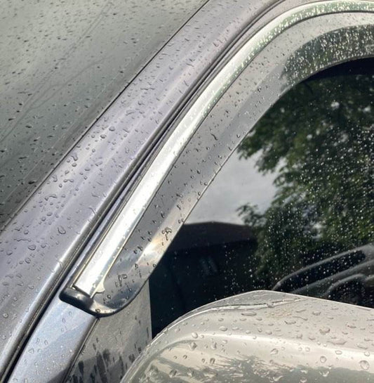 Windshields with chrome (4 pcs, Sunplex Chrome) for Toyota Hilux 2015↗ - Reelken Auto