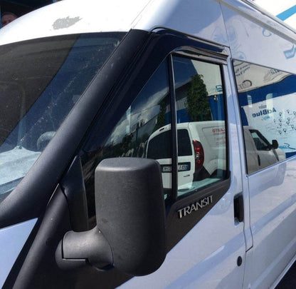 Windbreakers (2 pcs, Sunplex Sport) for Ford Transit 2000-2014 - Reelken Auto