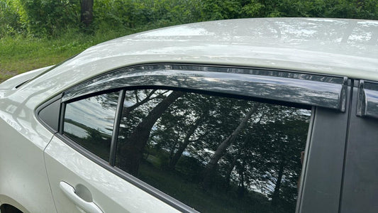 Window Deflectors (4 pcs, Sunplex Sport) for Toyota Corolla 2019- - image 2