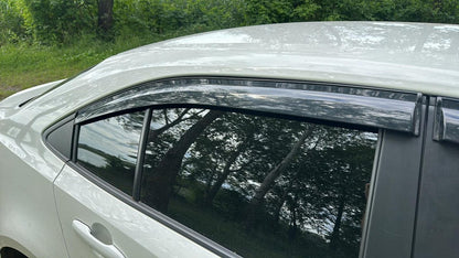 Window Deflectors (4 pcs, Sunplex Sport) for Toyota Corolla 2019- - image 2