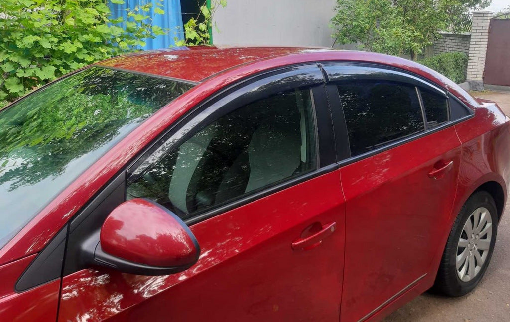 Window Deflectors SD (4 pcs, Sunplex) for Chevrolet Cruze 2009-2015 - image 1