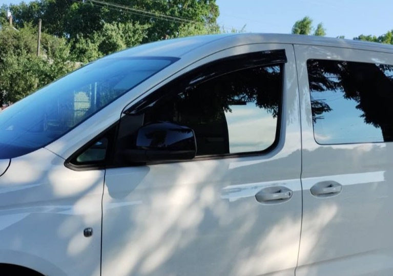 Window Deflectors (2 pcs, Sunplex Sport) for Volkswagen Caddy 2020- - image 1