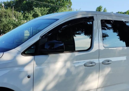 Window Deflectors (2 pcs, Sunplex Sport) for Volkswagen Caddy 2020- - image 1