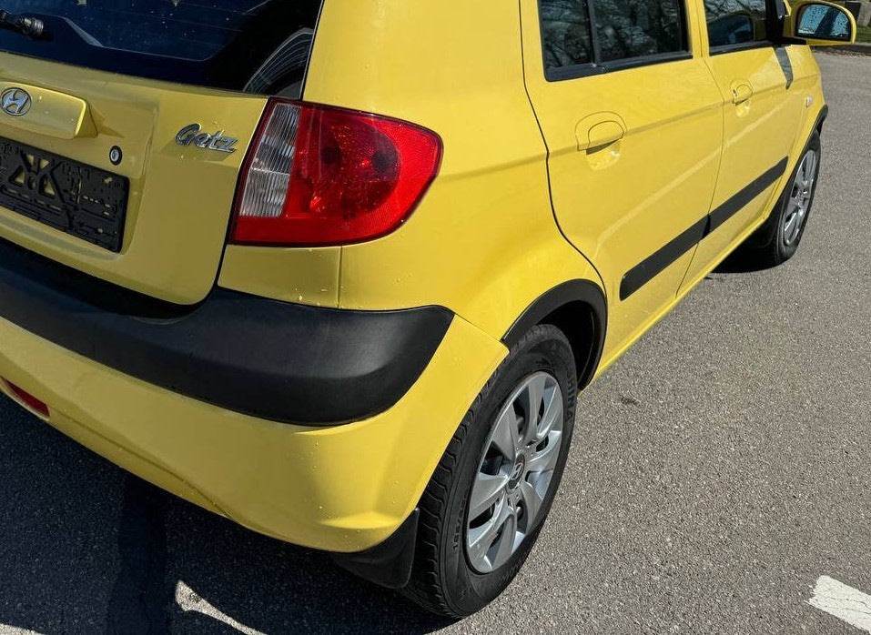 Covers for ABS arches (4 pcs, 5D, black) for Hyundai Getz - Reelken Auto