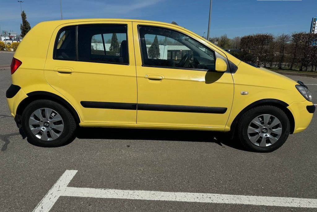 ABS Fender Flares (4pcs, 5D, black) for Hyundai Getz 2002- - image 1