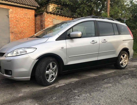 Fender flares (4 pcs, black) for Mazda 5 2005-2009 - image 1