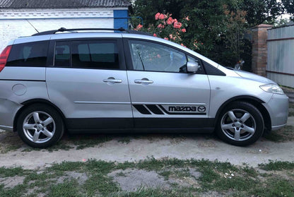 Fender flares (4 pcs, black) for Mazda 5 2005-2009 - image 2