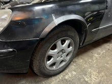 Fender flares (4pcs, black, ABS plastic) for Mercedes S-сlass W220 1998-2005 - image 1