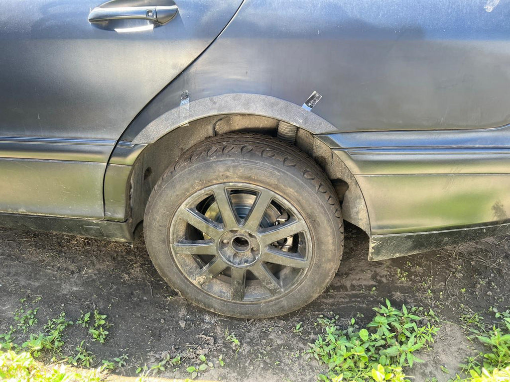 Fender flares (4pcs, black, ABS plastic) for Mercedes S-сlass W220 1998-2005 - image 4