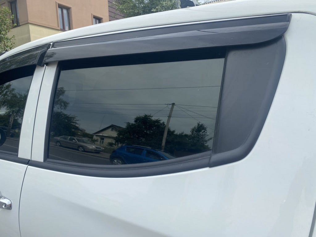 Window Deflectors (4 pcs, Sunplex Sport) for Mitsubishi L200 2015-2024 - image 3
