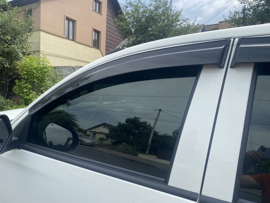 Window Deflectors (4 pcs, Sunplex Sport) for Mitsubishi L200 2015-2024 - image 2