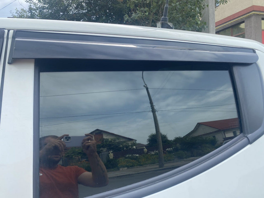 Window Deflectors (4 pcs, Sunplex Sport) for Mitsubishi L200 2015-2024 - image 5