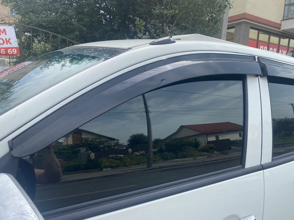 Window Deflectors (4 pcs, Sunplex Sport) for Mitsubishi L200 2015-2024 - image 1