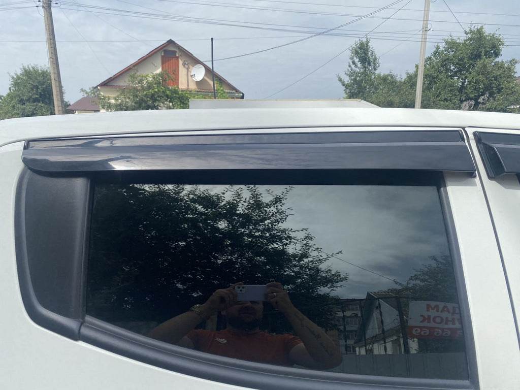 Windbreakers (4 pcs, Sunplex Sport) for Fiat Fullback 2016↗ - Reelken Auto