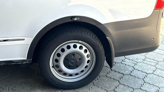 The pads on the arches (4 pieces, black) for Mercedes Vito / V-class W447 2014↗ year - Reelken Auto