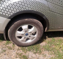 Fender flares (6 pcs, black) for Ford Custom 2013-2022 - image 2