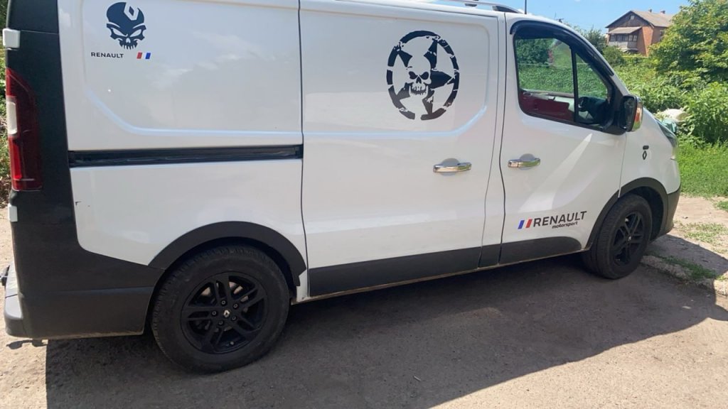 Fender flares (6 pcs, black, ABS) for Opel Vivaro 2015-2019 - image 7