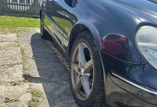 Fender Flares SD (4pcs, black, ABS plastic) for Mercedes C-class W203 2000-2007 - image 2