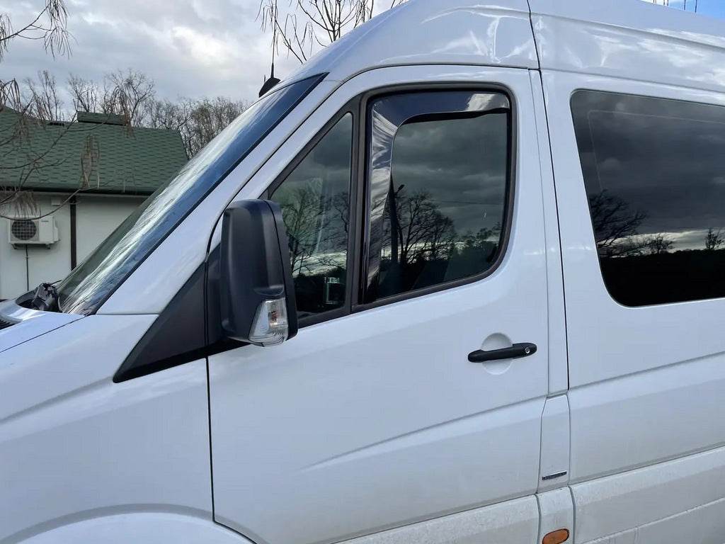Insert windbreakers (2 pcs., HEKO) for Mercedes Sprinter W906 2006-2018 - Reelken Auto