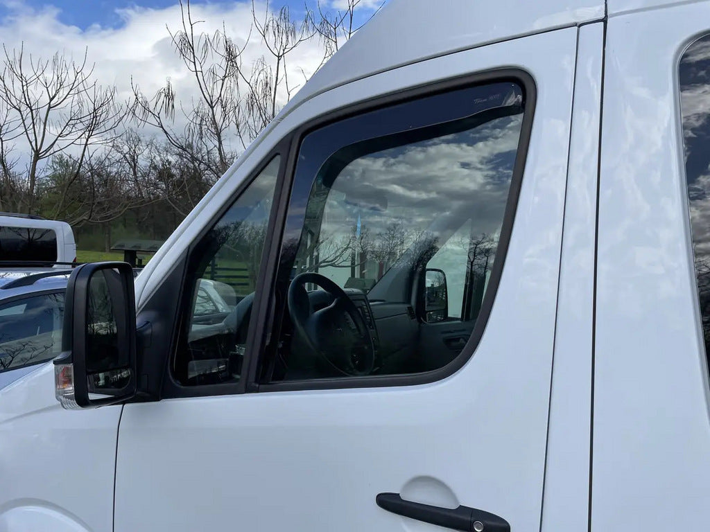 In-Channel Wind Deflectors (2 pcs, HEKO) for Mercedes Sprinter W906 2006-2018 - image 4