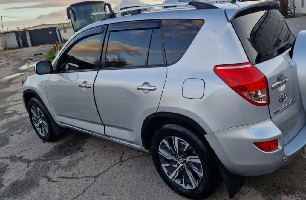 Fender flares (4pcs, black, ABS plastic) for Toyota Rav 4 2006-2013 - image 2