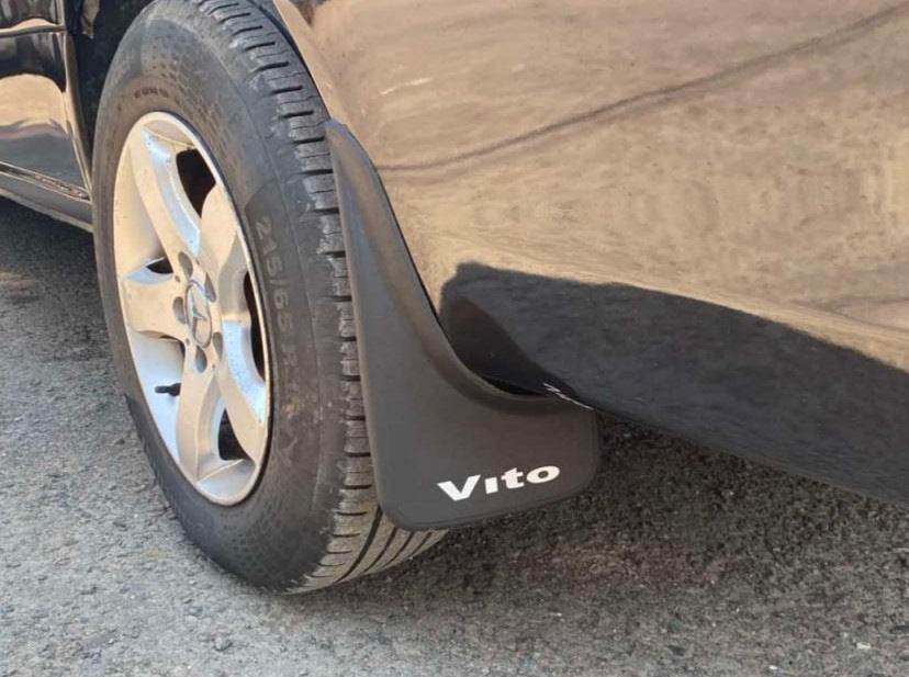 Turkish mud flaps (2 PCs) for Mercedes Vito W639 2004-2014 - Reelken Auto