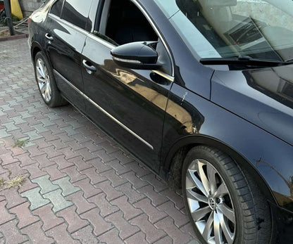 Fender flares 2008-2012 (4 pcs, black, ABS plastic) for Volkswagen Passat СС 2008-2017 - image 3