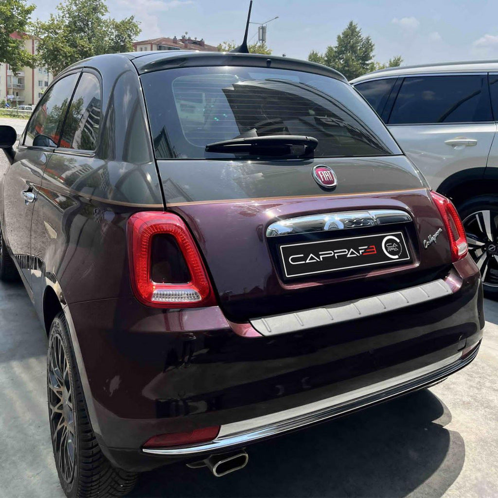 Cover on the rear bumper EuroCap (ABS) for Fiat 500/500L - image 1
