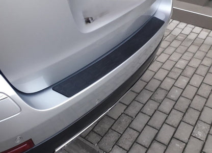 Universal overlay on the rear bumper DPT V-2 (ABS) (90cm, black mat) - image 1