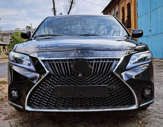 Front bumper assembly (restyling, Lexus-style V2) for Toyota Camry 2006-2011 - Reelken Auto