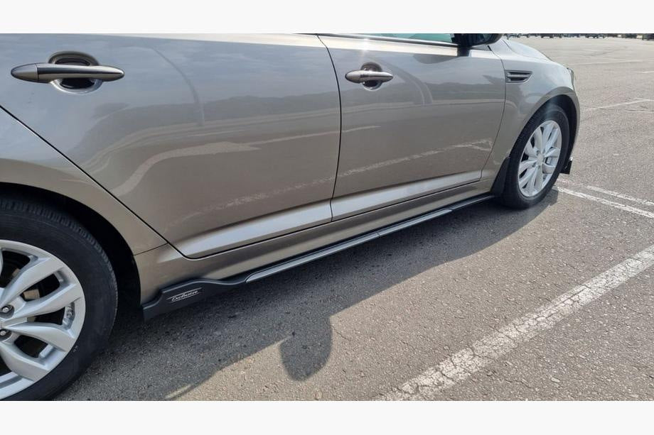 Universal Side Skirt Extensions Niken Grey (ABS) (4pcs) - image 4