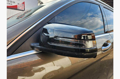 AMG-Look mirror caps (2 pcs) for Mercedes E-class W212 2009-2016 - Reelken Auto