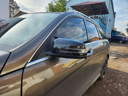 Mirror Covers AMG-Look 2011-2014 (2 pcs) for Mercedes C-class W204 2007-2015 - image 7