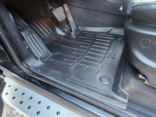 Stingray 3D Rubber Floor Mats (4 pcs, Polyurethane) for BMW X5 E-53 1999-2006 - image 1