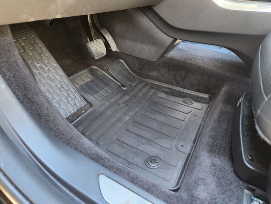 Rubber Floor Mats (4 pcs, Stingray Premium) for Jaguar I-Pace 2018- - image 1