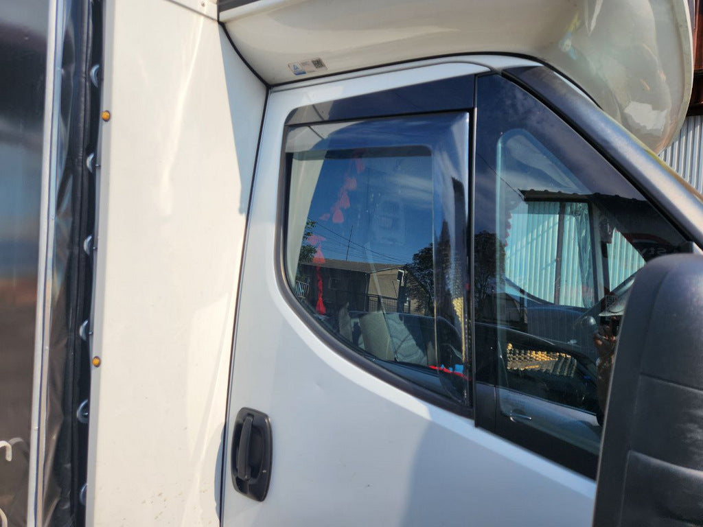 In-channel window deflectors (smoke, 2 pcs, Cagatay) for Iveco Daily 2014- - image 3
