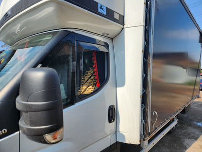 In-channel window deflectors (smoke, 2 pcs, Cagatay) for Iveco Daily 2014- - image 4