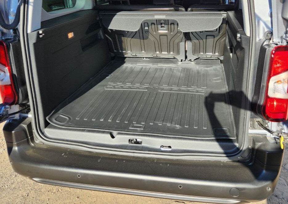 Trunk mat 3D (long base) (Stingray) for Toyota Proace City - Reelken Auto